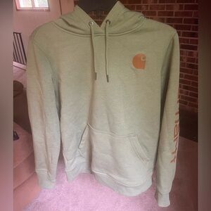 Women’s Carhartt Relaxed Fit Mid-weight Logo Sleeve Graphic Sweatshirt